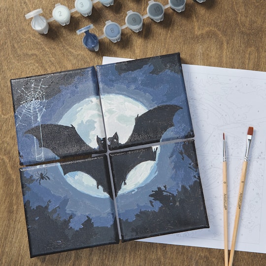 Bat Paint-by-Number Gallery Mini Kit by Artist's Loft®